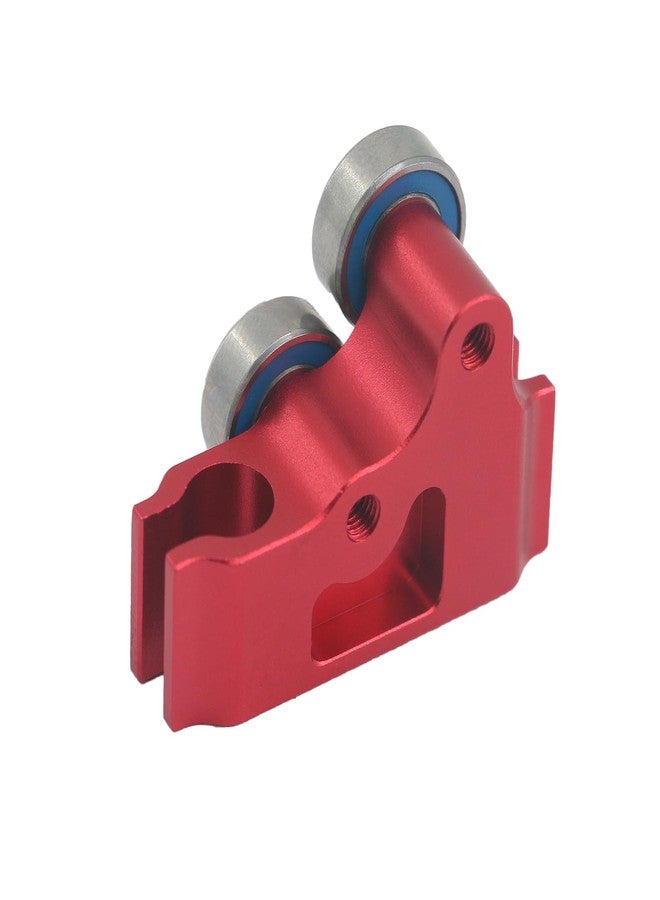 POLANTA Aluminum Center Driveshaft High Speed Support Set for Arrma 1/7 Infraction, Limitless, Felony - Red, Replaces ARA311027 - Image 2